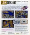SimCity 2000 Box Art Back